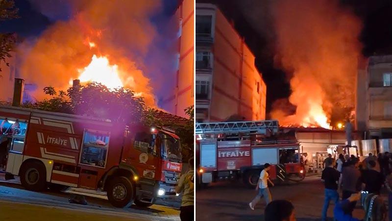 Samsun’da boya deposunda yangın: İtfaiyenin müdahalesi sürüyor