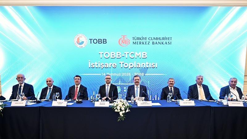 TOBB Başkanı Hisarcıklıoğlu, TCMB Başkanı Karahan ile finansmana erişimi görüştü