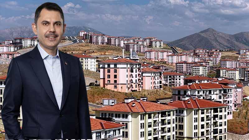 Bakan Kurum: 81 ilde 7 milyona yakın vatandaşımızı sosyal konutlarla güvenli yuvalarına kavuşturduk