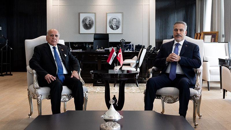 Hakan Fidan ve Fuad Hüseyin Ankara’da Görüştü: Gündemde Enerji, Ticaret ve Kalkınma Yolu Projesi Vardı