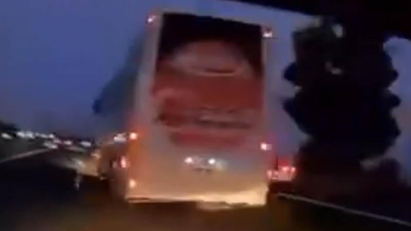 Bolu’da korku dolu kaza araç içi kamerasında
