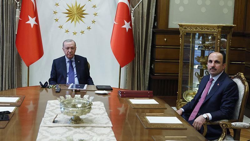 Cumhurbaşkanı Erdoğan’dan Uğur İbrahim Altay’a kabul