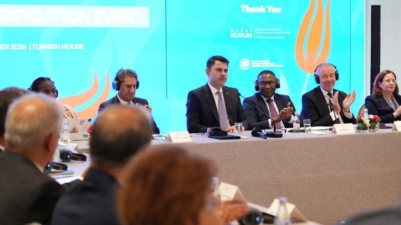 Bakan Kurum: 2035’e kadar emisyonların yüzde 20’sine yakınını azaltmayı hedefliyoruz
