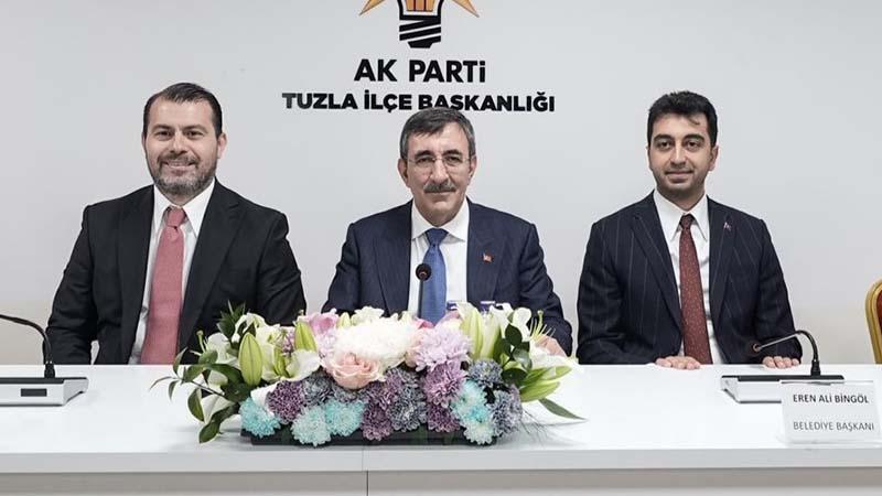 Tuzla’da Cevdet Yılmaz’dan ekonomi, savunma sanayii ve Gazze mesajları