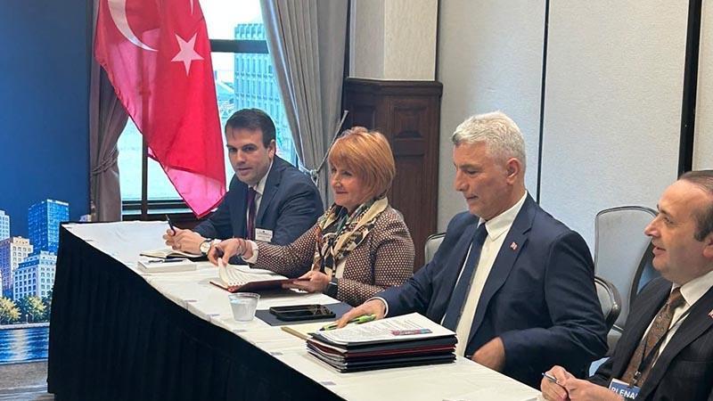 Bakan Bolat, ABD Ticaret Temsilcisi Greer ile görüştü