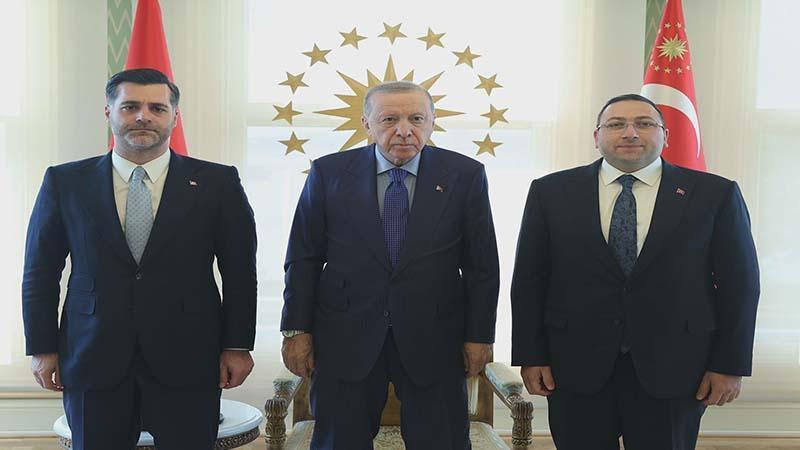 Erdoğan, Üsküdar Belediye Başkan Vekili Gültekin’i kabul etti