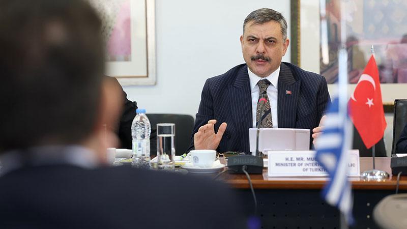 İçişleri Bakanı Çiftçi Yunanistan’da: Suç örgütleri ve iade süreçleri gündemde