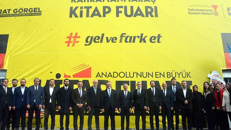 11’inci Uluslararası Kahramanmaraş Kitap Fuarı Kapılarını Açtı