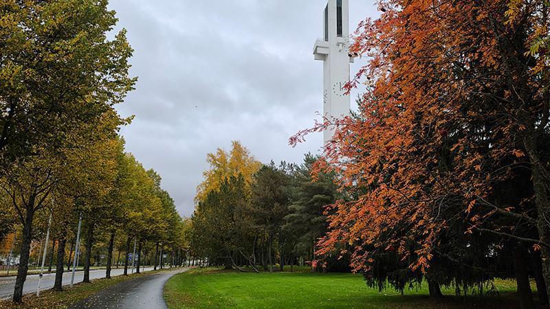 Finlandiya’da sonbahar renkleri büyüledi